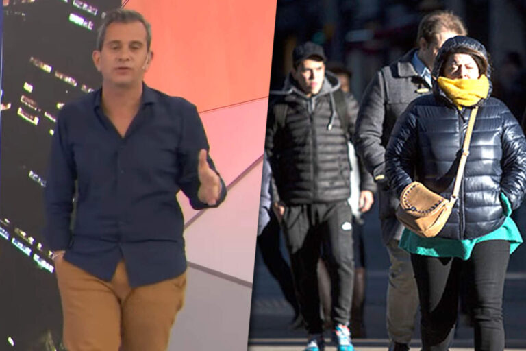 Matías Bertolotti anticipó un miércoles con neblina, frío y sol en el AMBA