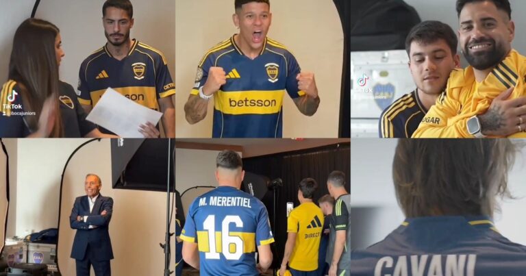 Video: el backstage de las fotos oficiales de Boca para el Mundial de Clubes