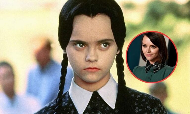 Así luce hoy Christina Ricci, la actriz que dio vida a Merlina en 1991