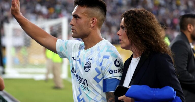 La queja de Lautaro Martínez tras el empate contra Monterrey