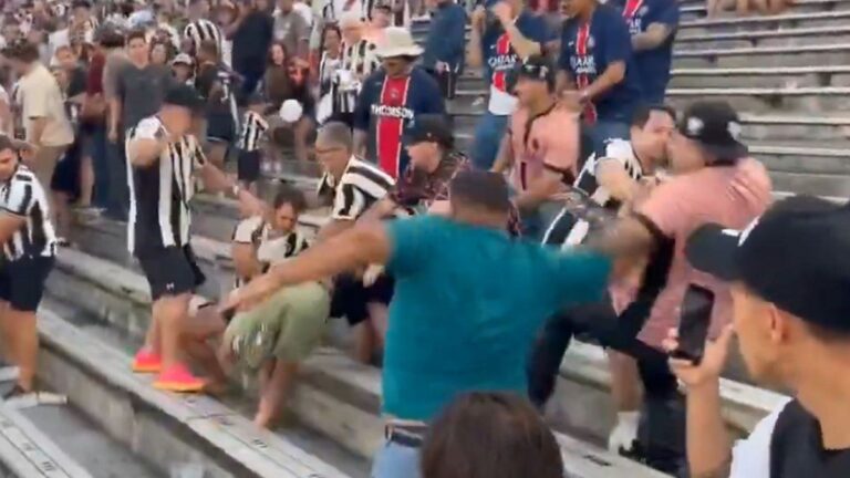 Escándalo: hinchas de Botafogo y PSG protagonizaron una pelea en el Mundial de Clubes 2025