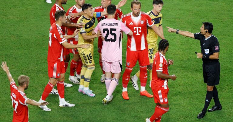 Boca vs Bayern Múnich: por qué el árbitro le anuló el gol olímpico a Olisé