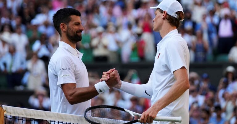Djokovic y Sinner se bajaron del Masters 1000 de Toronto para prepararse de cara al US Open