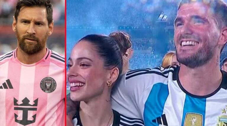 Rodrigo de Paul reveló cómo lo cuidó Lionel Messi en medio su escándalo con Tini Stoessel