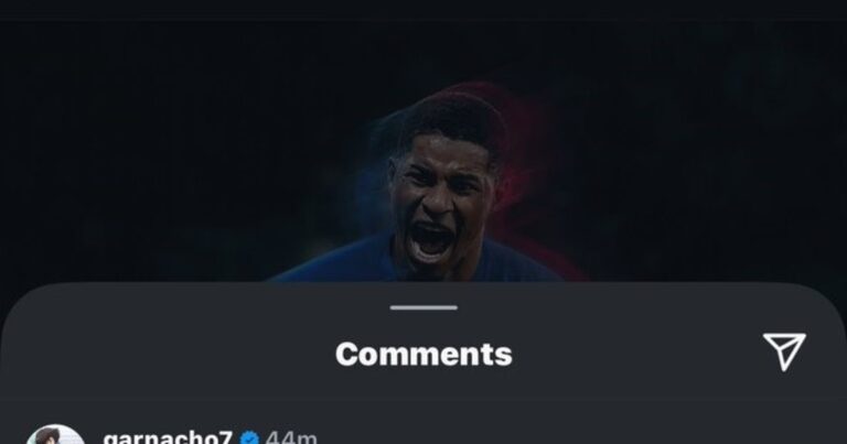 El comentario de Garnacho en redes que enfureció a los hinchas del Manchester United