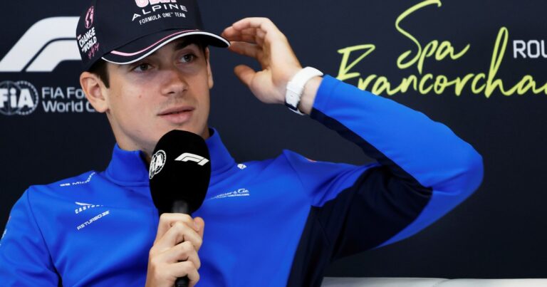 Colapinto habló de los cambios en su auto tras la Sprint en Bélgica: “Se cayó a pedazos” y “no sirvió para nada”