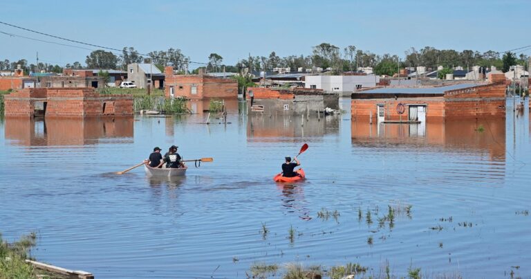 El Gobierno redujo a la mitad el Fondo de Ayuda a Bahía Blanca por las inundaciones