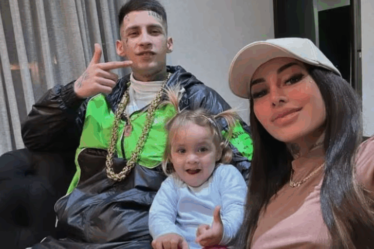 Reconciliados? El gesto de amor de L-Gante y Tamara Báez por los 4 años de su hija