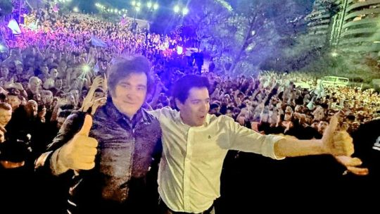 Milei en Córdoba: irritado y eufórico apostó a polarizar para conseguir un millón de votos