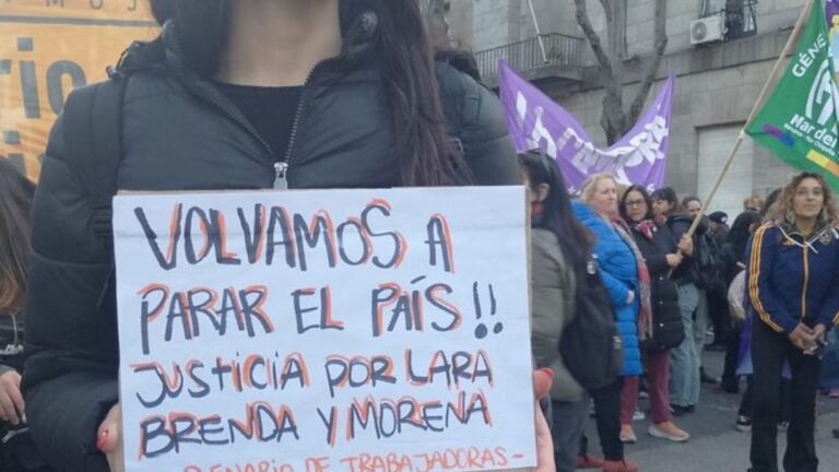 Marchas en Florencio Varela y Mar del Plata en repudio al triple femicidio y en reclamo de justicia