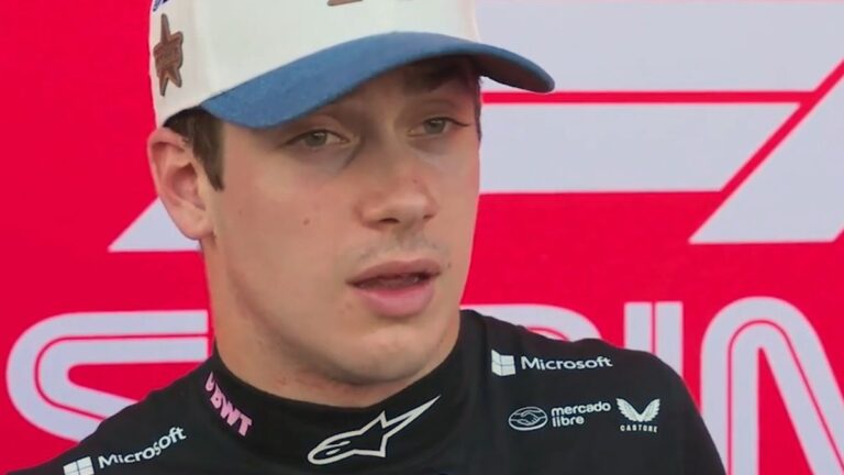 La desazón de Franco Colapinto con el desempeño del Alpine: “No conseguimos…”