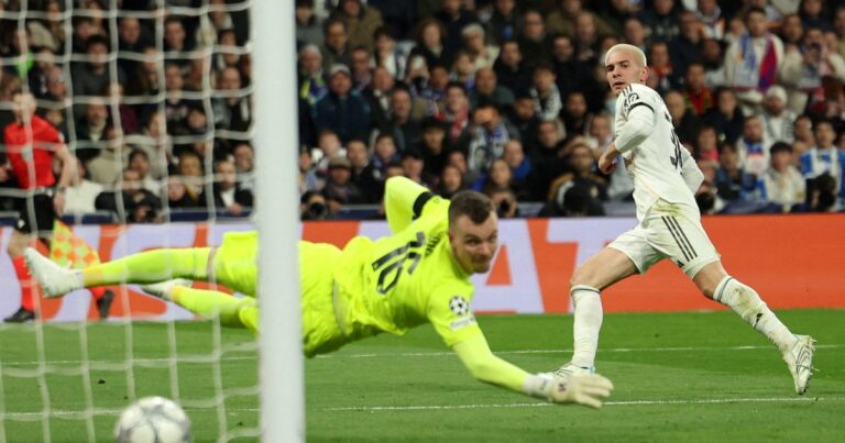 Mastantuono, tras su primer gol en Champions, cruzó a sus críticos: “Ni me creo que soy Messi, ni tampoco la peor compra del Real Madrid”