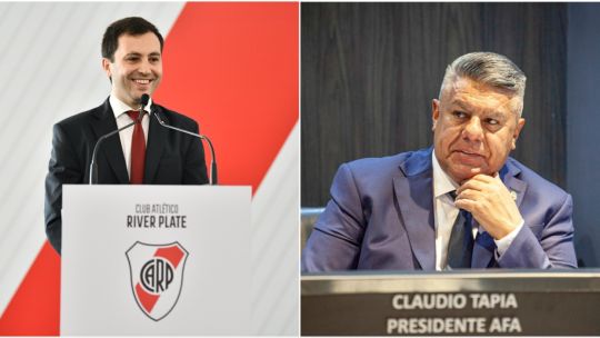 Portazo por parte de River: por qué la ruptura con AFA marca un antes y un después para el Chiqui Tapia