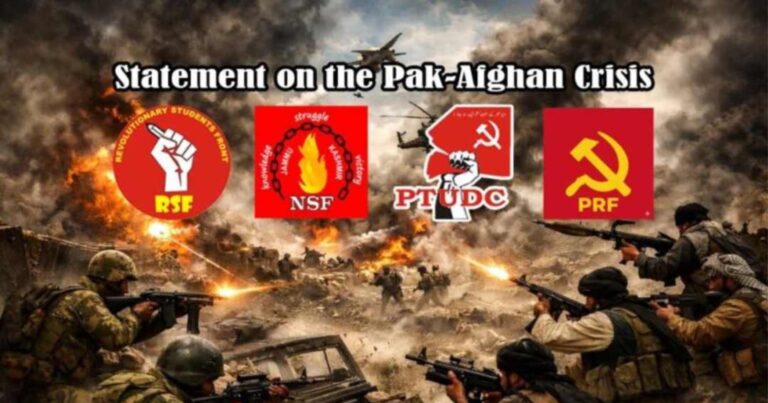 Declaración. La crisis pakistaní-afgana