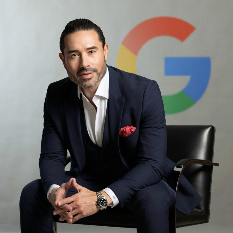 Logotipos de las empresas Google, Natura, Carrefour, Unilever y Camuzzi Energía