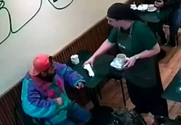 Fachada del bar Leuda en el centro de Rosario, donde ocurrió la agresión