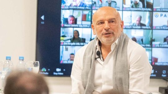 Esteban Leguízamo, director ejecutivo del PAMI, durante una entrevista.