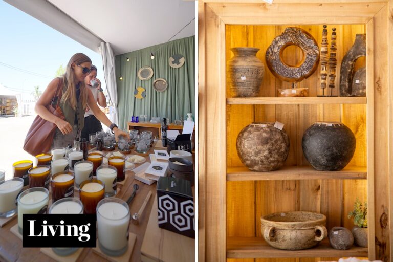 Stand de productos de diseño y artesanía en la feria Experiencia Living 2026