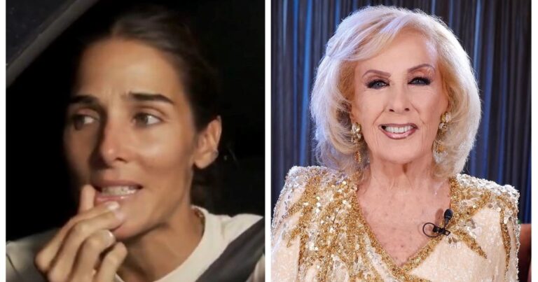 Juana Viale y Mirtha Legrand en una imagen de archivo.