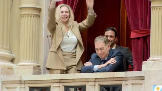 Karina Milei en un acto oficial, planificando la estrategia electoral.