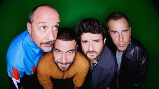 Póster o imagen promocional de la serie española Machos Alfa de Netflix