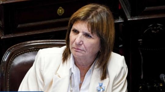 Patricia Bullrich en una entrevista radial