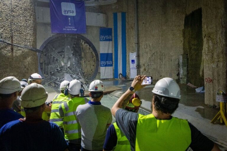 Planta de tratamiento de agua de AySA